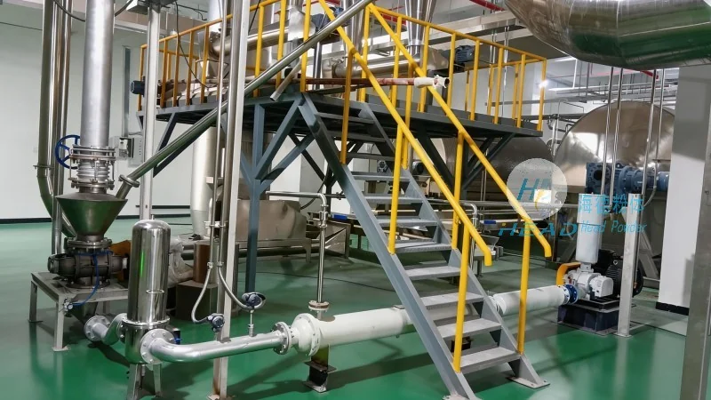 Kes Projek Pengangkutan Pneumatik Bersama Serbuk Gypsum untuk Syarikat Bahan Binaan di Wuhan, Hubei