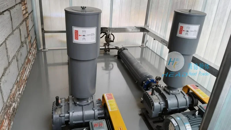 Kes Projek Pengangkutan Pneumatik Fasa Padat Serbuk Nitrid Aluminium Perusahaan Bahan Baru Chongqing
