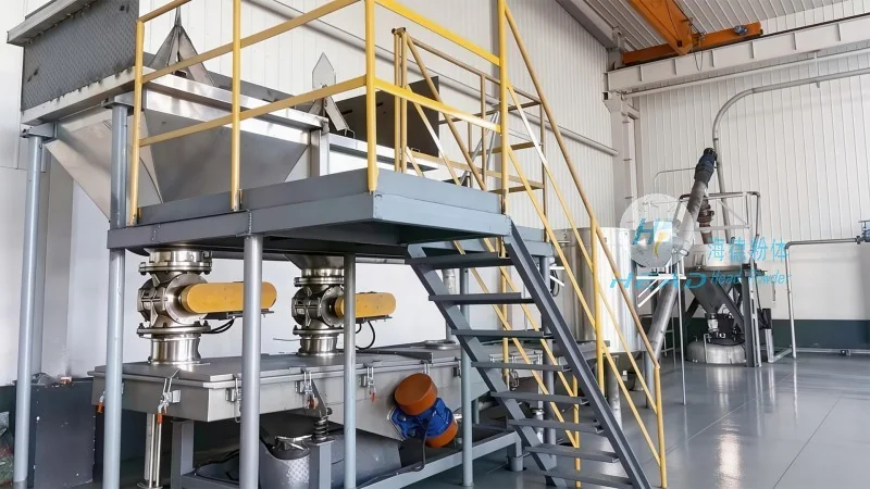 Pemindahan gas bercampur serbuk mineral metalurgi