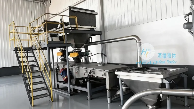 Kajian Kes Projek Pengangkutan Pneumatik Tekanan Positif untuk Serbuk Batu Mangan bagi Syarikat Metalurgi di Liaozhou, Guangxi