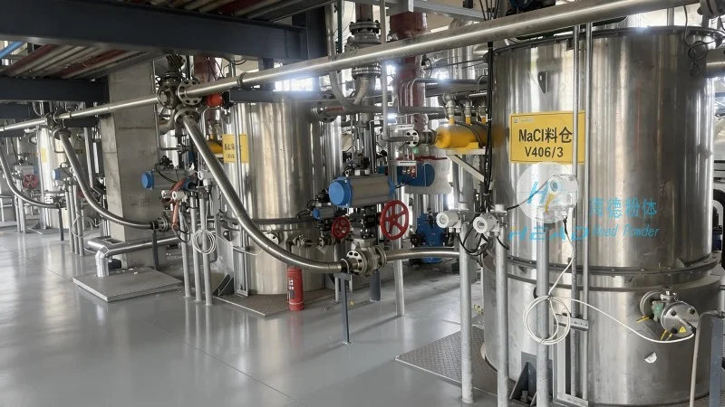 Pemindahan udara dengan tekanan negatif serbuk gypsum Pemindahan udara dengan tekanan negatif serbuk gypsum