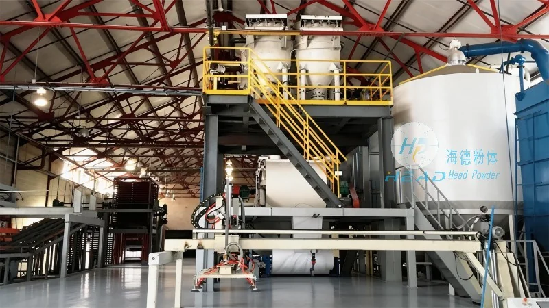 Kes Projek Pengangkutan Pneumatik Fasa Padat Bahan Polietilena Serbuk untuk Syarikat Petrokimia di Tianjin