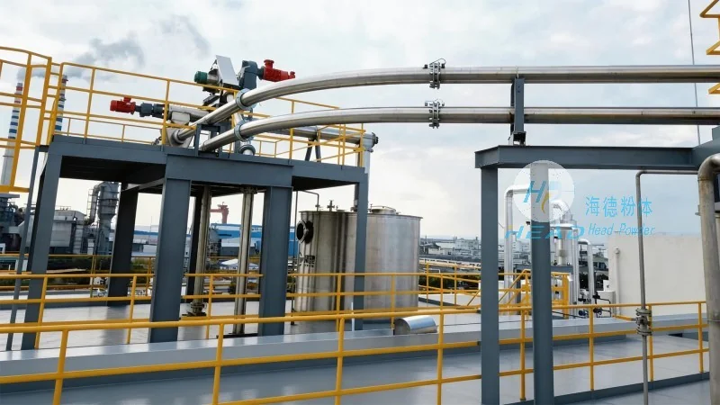 Kajian Kes Projek Pengangkutan Pneumatik Tekanan Positif untuk Partikel Ceramsite di Syarikat Bahan Binaan di Urumqi, Xinjiang