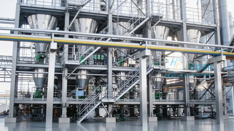 Kes Projek Pembinaan Pelbagai Bengkel Pengangkutan Gas Pneumatik Bersama untuk Serbuk di Syarikat Dioksida Titani di Ningbo, Zhejiang