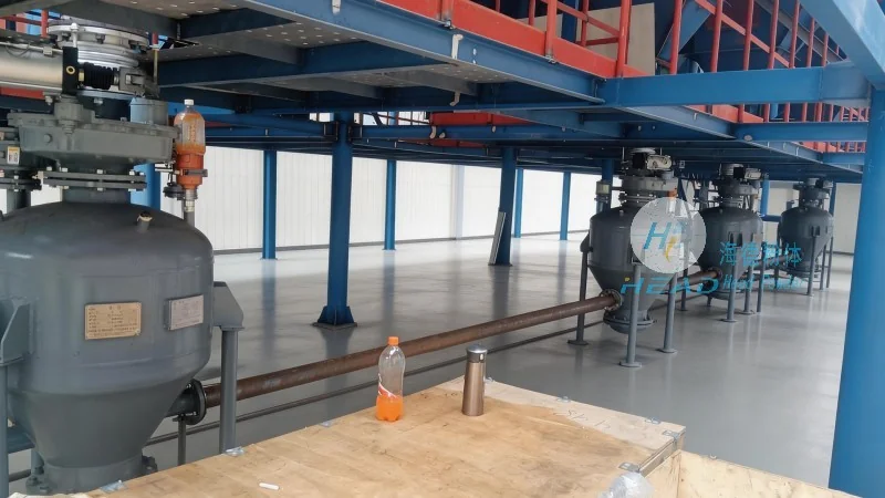Kajian Kes Pengangkutan Pneumatik Fasa Padat Dioksida Titani untuk Syarikat Bahan Baru di Zhuhai, Guangdong