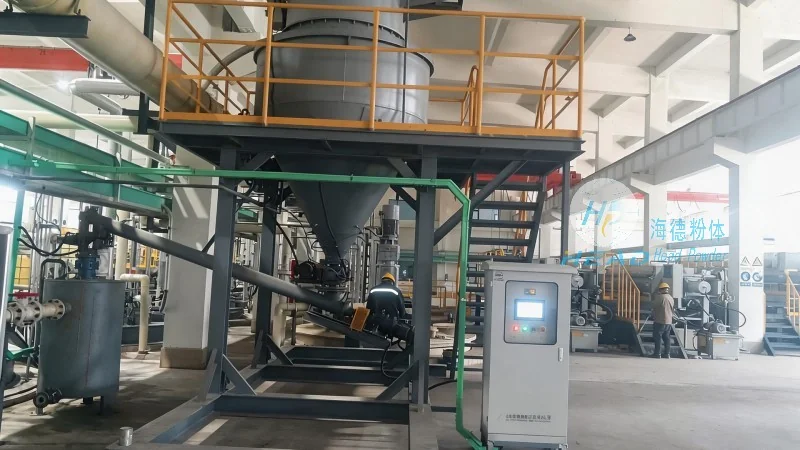 Kajian Kes Pengangkutan Pneumatik Fasa Padat Dioksida Titani untuk Syarikat Bahan Baru di Zhuhai, Guangdong