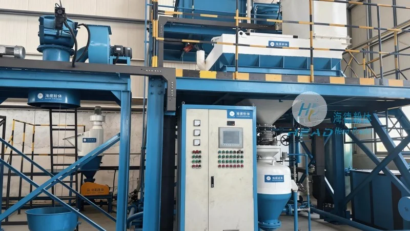 Kajian Kes Penggunaan Teknik Pengangkutan Pneumatik Tekanan Positif untuk Serbuk Batu Soda Kalsium dalam Perusahaan Kimia di Tianjin