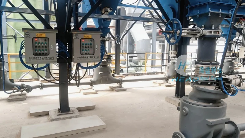 Pertimbangan Reka Bentuk Penting untuk Sistem Pengangkutan Pneumatik Gypsum (Sulfat Kalsium)