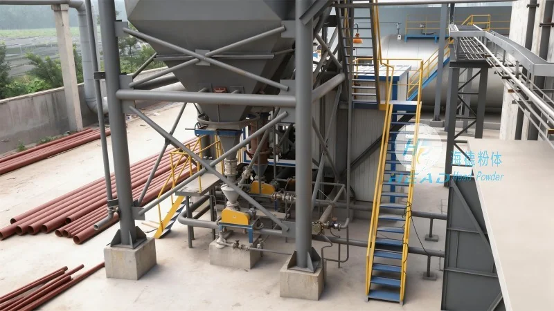 Apakah cara pengangkutan kalsium ringan? Pengenalan kepada kaedah pengangkutan pneumatik Haide untuk kalsium ringan