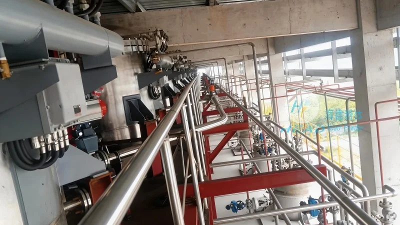 Kajian kes projek pengangkutan pneumatik kitaran nitrogen untuk serbuk vitamin di sebuah syarikat makanan di Suzhou, Jiangsu