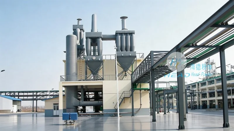 Kes Projek Pengangkutan Pneumatik Fasa Padat untuk Batu Bara Spodumene Serbuk bagi sebuah Syarikat Perlombongan di Nantong, Jiangsu